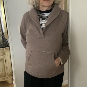 J Crew Women’s shawl neck sweat top